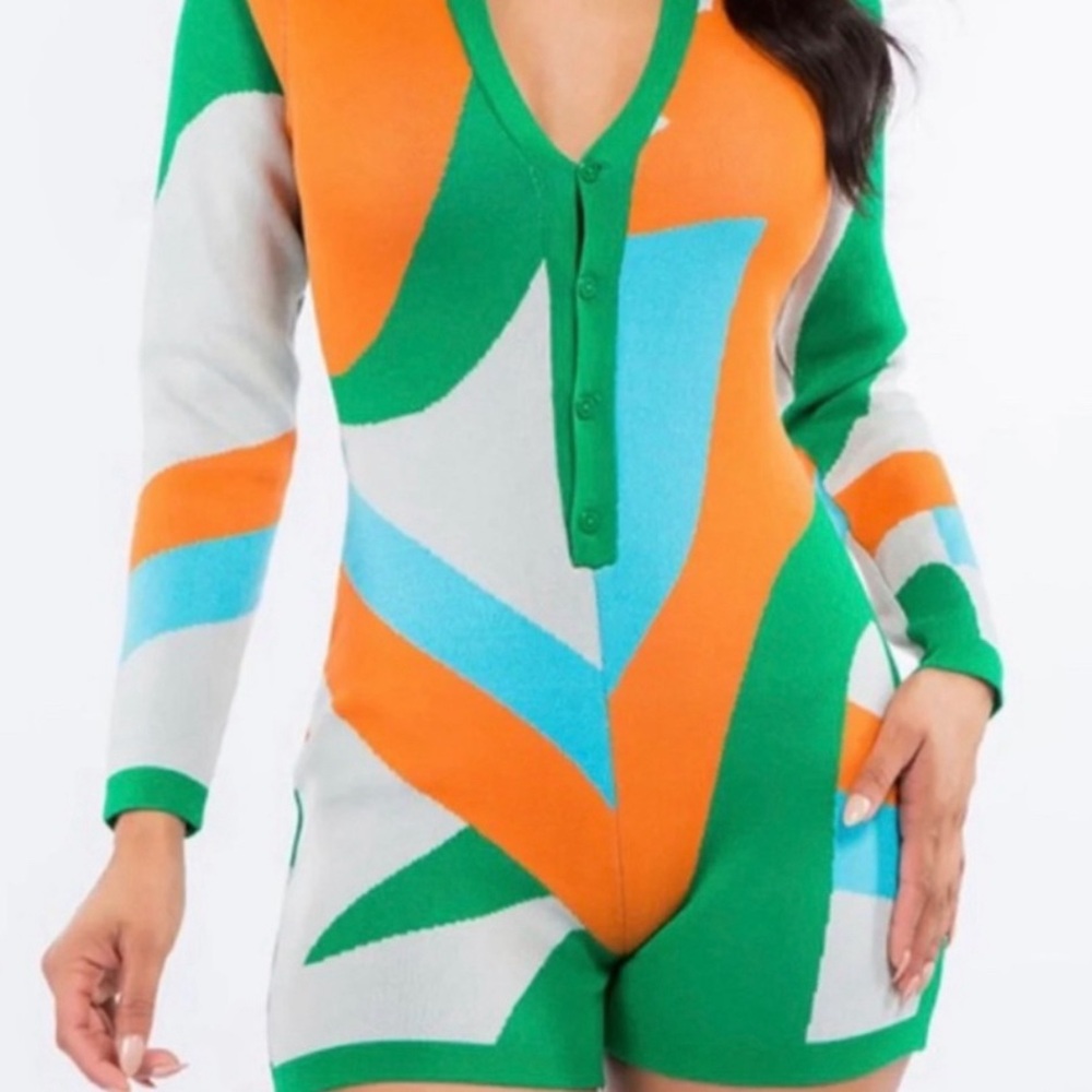 Romper knitted